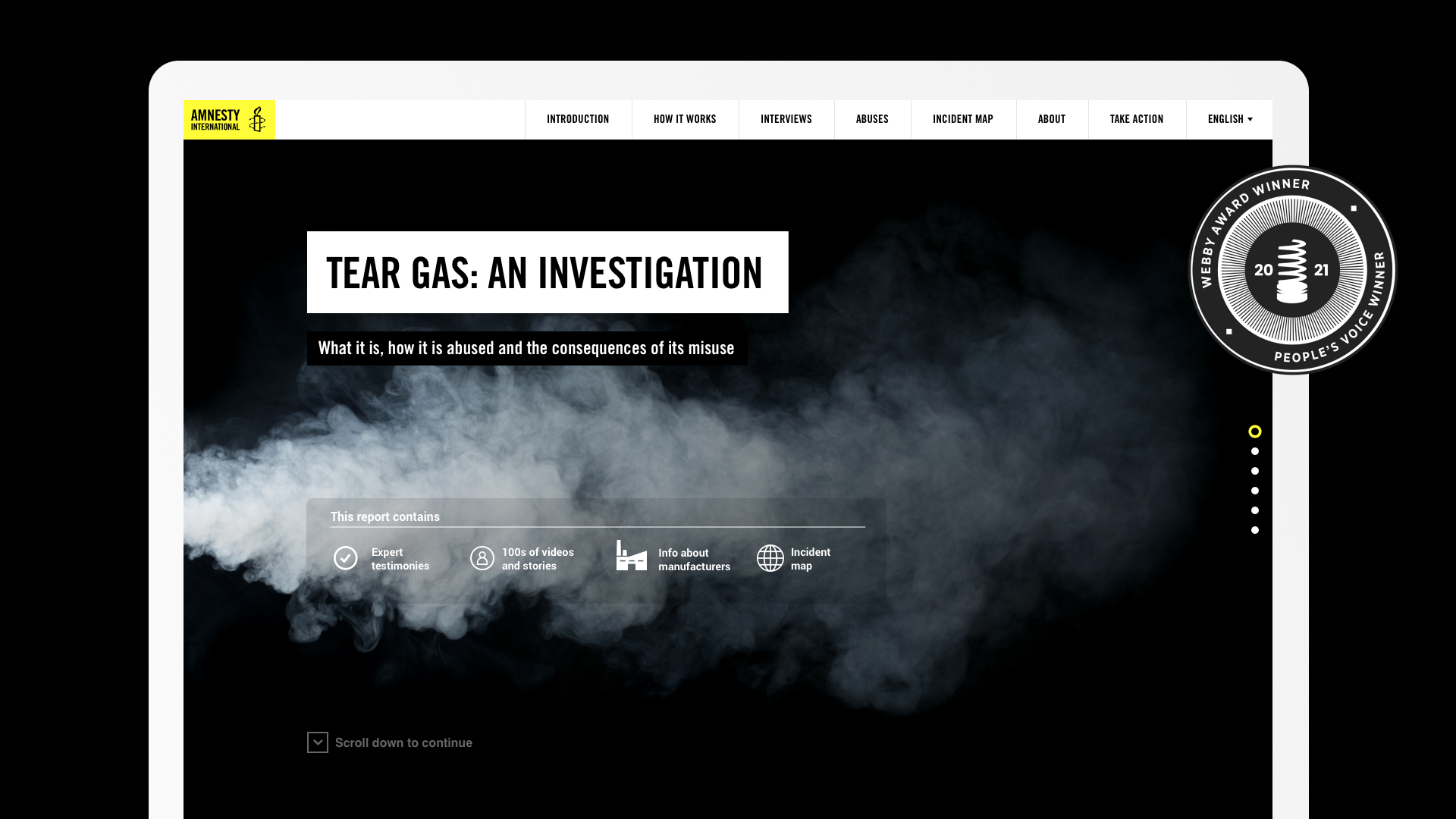 Tear Gas: An Investigation